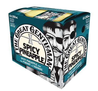 GR GENTLEMAN SPICY P/APPL SODA [6 PK]