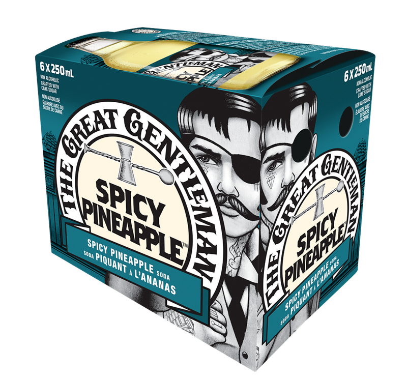 GR GENTLEMAN SPICY P/APPL SODA [6 PK]