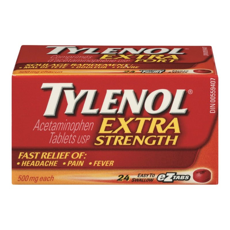 TYLENOL EX STRENGTH TABLETS [24 PK]