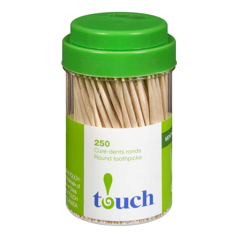 TOUCH MINT ROUND TOOTHPICKS [1 PK]