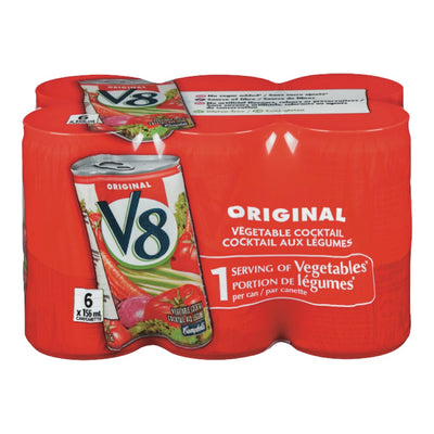 V-8 VEGETABLE JUICE 6x156ML [156 ml]