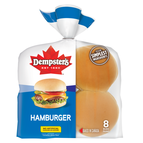 DEMPSTERS BUNS HAMBURGER [8 PK]