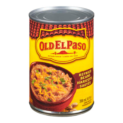 OEP REFRIED BEANS CDA [398 ml]