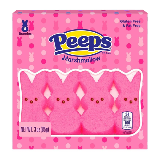 Peeps Bunnies Marshmallow, 85 g
