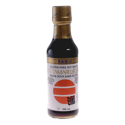 SAN-J TAMARI LITE SOYA SAUCE [296 ml]