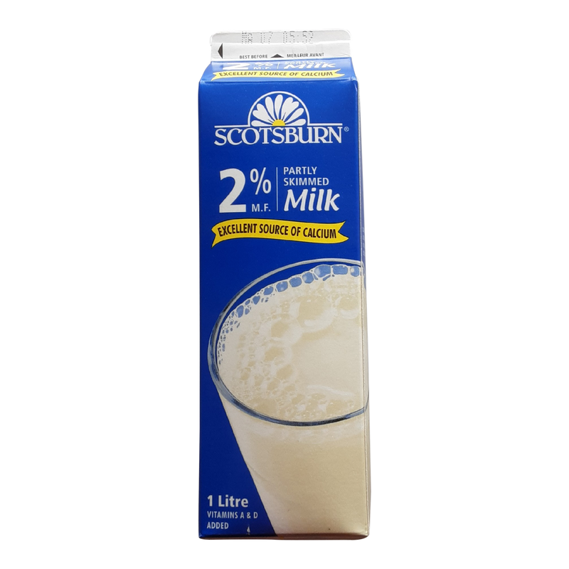 SCOTSBURN MILK 2% CARTON [1 LT]