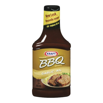 KRAFT BBQ SCE GARLIC [455 ml]