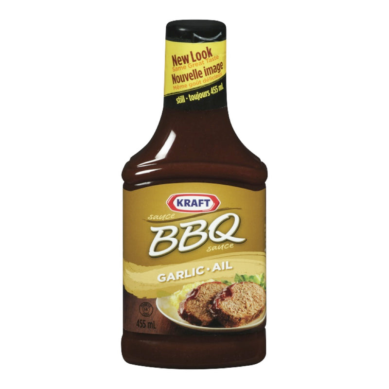 KRAFT BBQ SCE GARLIC [455 ml]