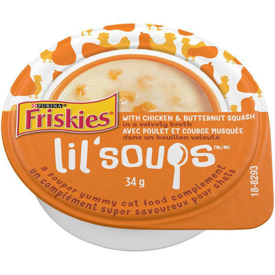 FRISKIES LIL SOUPS W/CHICKEN [34 GR]