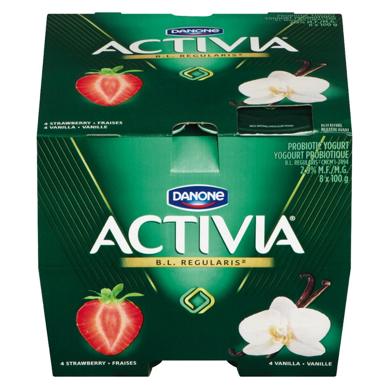 DANONE ACTIVIA S/BERRY VAN [8 PK]