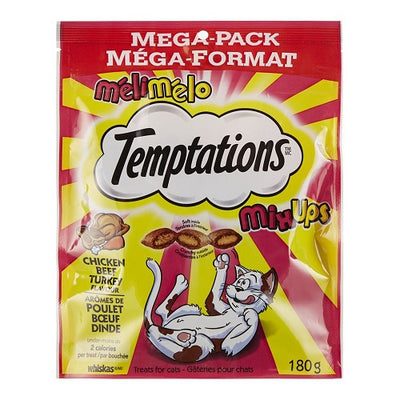 WHISKAS TEMPTATIONS MIXUPS [180 gm]