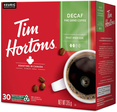 TIM HORTONS K-CUP DECAF [30 PK]
