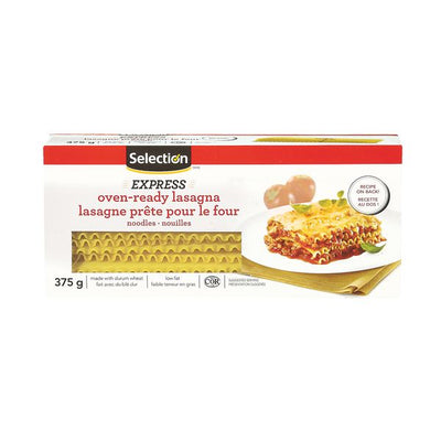 SELECTION OVEN READY LASAGNA [375 GR]