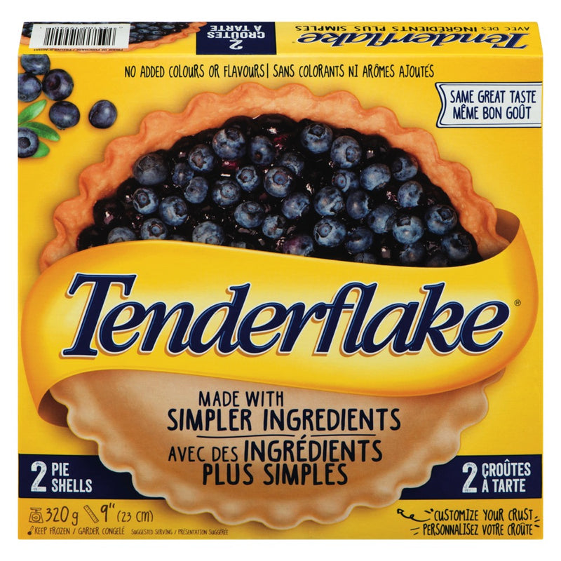 TNDRFLAKE REG 9" PIE CRUST [320 GM]