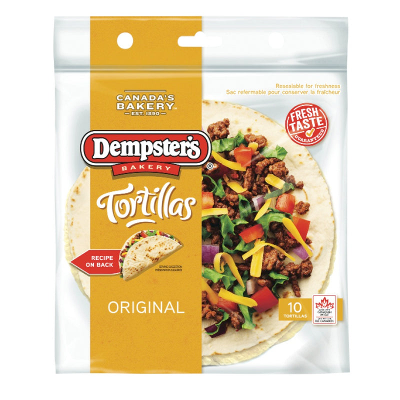 DEMPS 7" TORTILLAS PLAIN [10 PK]