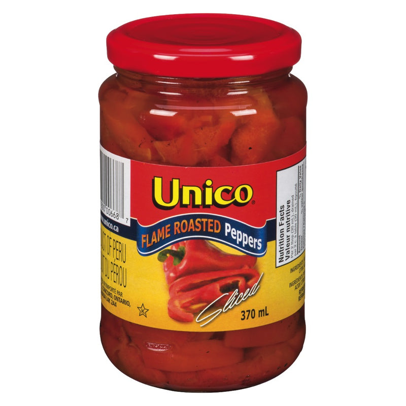 UNICO ROASTED PEPPER SLICES [370 ml]