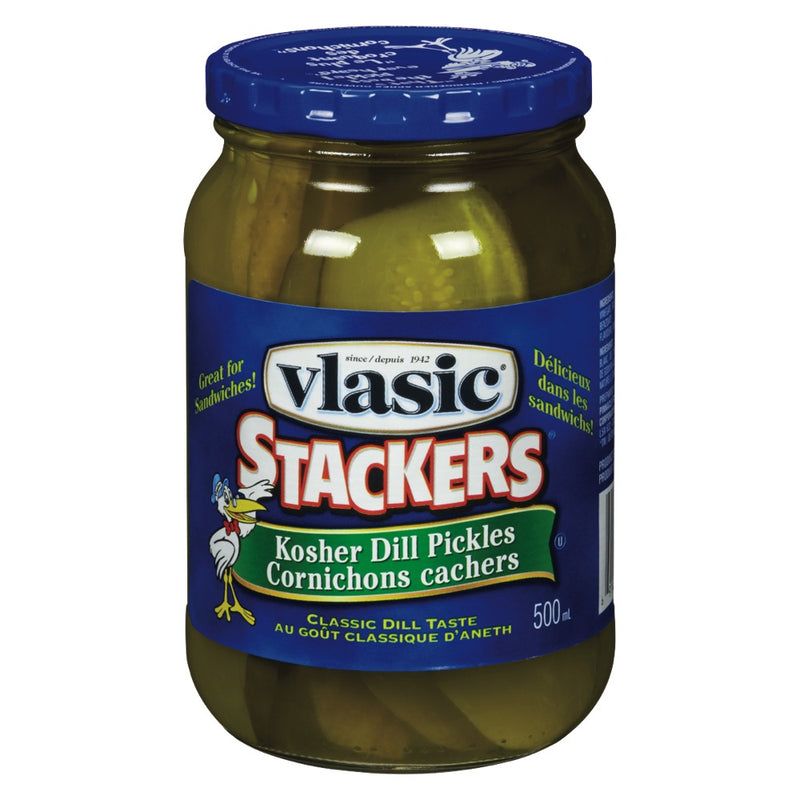 VLASIC STACKER KOSHER DILL [500 ml]