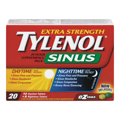 TYLENOL SINUS DT/NT COMBO EXTR [20 CT]