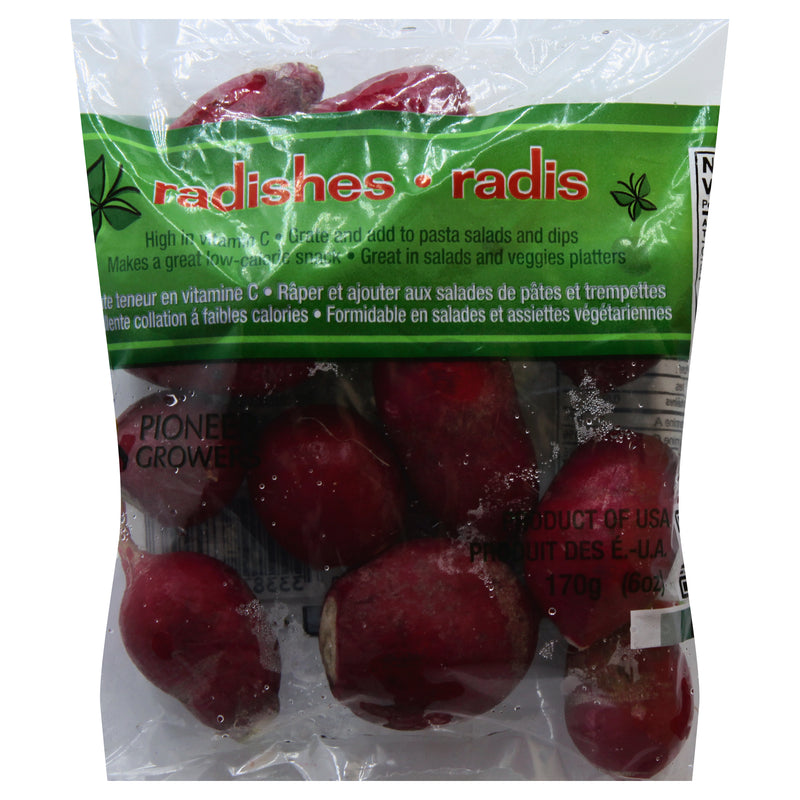 RED RADISHES 6 OZ PACK [170 GM]