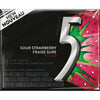 5 FLOOD SOUR STRAWBERRY GUM [15 PC]
