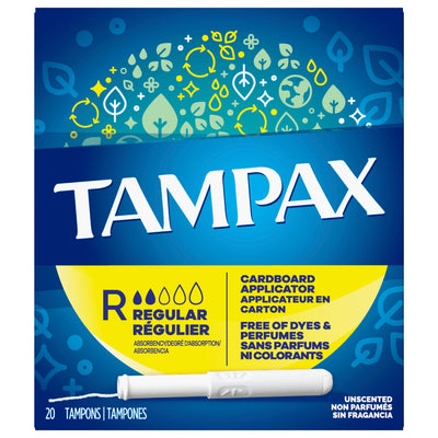 TAMPAX REGULAR [20 PK]
