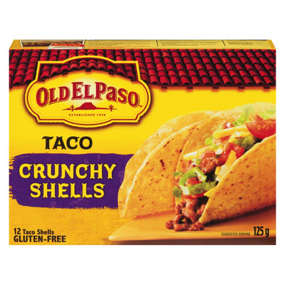 OLD EL PASO TACO SHELLS [125 GM]