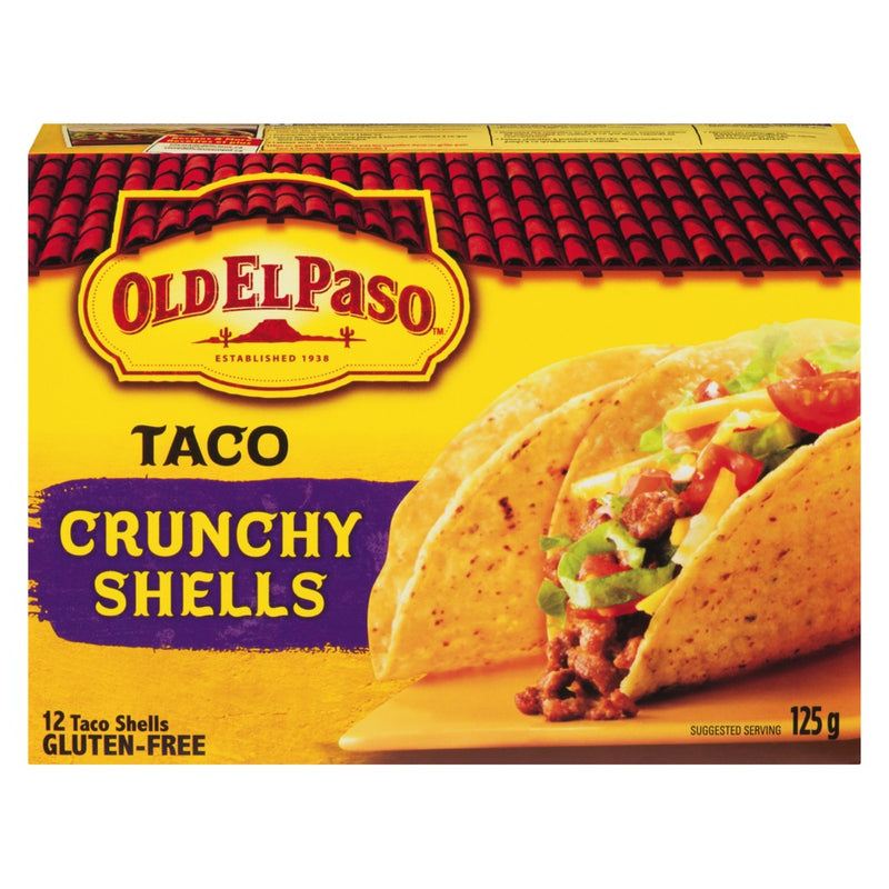 OLD EL PASO TACO SHELLS [125 GM]