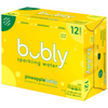 BUBLY PINEAPPLE WATER [12 PK] - 2 for $16.00