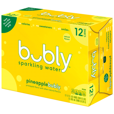 BUBLY PINEAPPLE WATER [12 PK] - 2 for $16.00