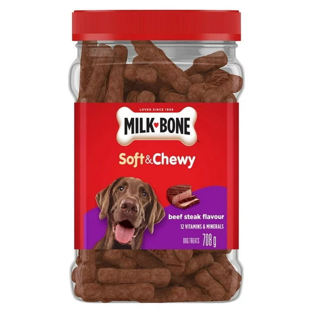MILKBONE SOFT & CHEWY BEEF [533 GR]