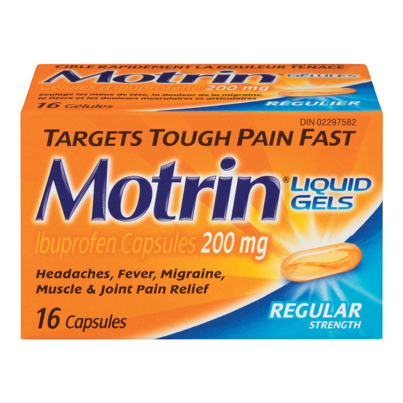 MOTRIN LIQ GELS DISPLAY RDY [16 CT]