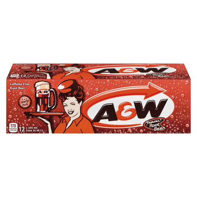 A&W ROOT BEER REG 12PK [12 PK]