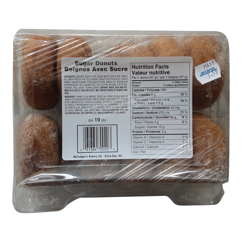 McFADGENS SUGAR DONUTS [490 gm]