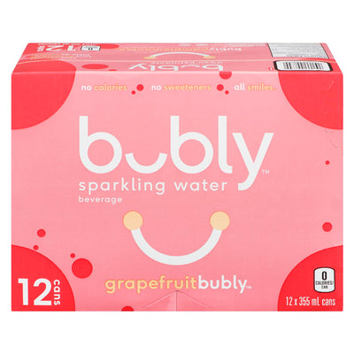 Bubly Grapefruit Bubly Sparkling Water, 355 mL, 12 ct - 2 for $16.00
