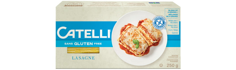 CATELLI LASAGNA PASTA GF [250 GM]