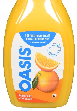 OASIS PREM ORANGE JCE NO PULP [1.5 LT]