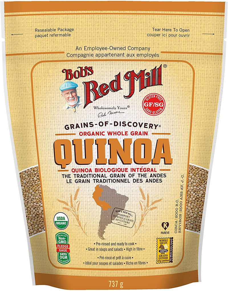 BOBS QUINOA WHL GRAIN ORGANIC [737 GM]