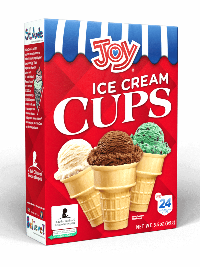 JOY ICE CREAM CUPS 24PK [99 GR]