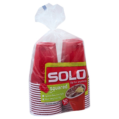 SOLO 18OZ RED PLASTIC CUP [18 oz]
