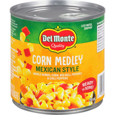 DEL MONTE CORN MEDLEY MEXICAN [398 ml]