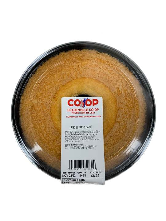 WEST TOWER ANGEL FOOD CAKE [1 EA]