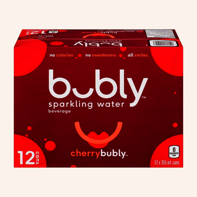 BUBLY CHERRY WATER [12 PK] - 2 for $16.00