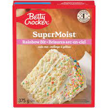 B/CROCKER CAKE MIX RAINBOW BIT [375 GM] - 2 for $5.00