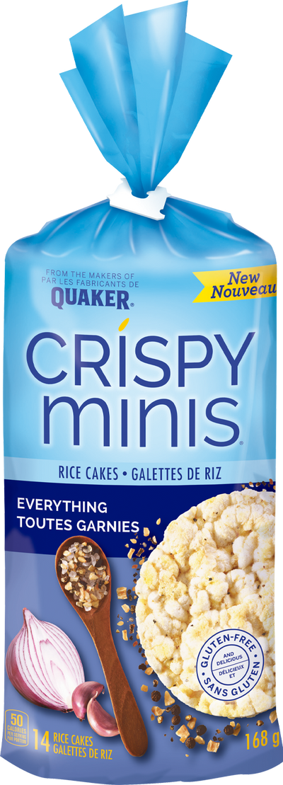 QKR MINIS EVERYTHING RICE CAKE [168 GM] - 2 for $6.00