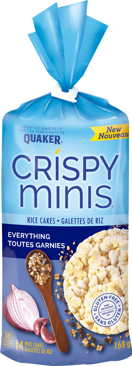 QKR MINIS EVERYTHING RICE CAKE [168 GM] - 2 for $6.00
