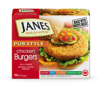 JANES PUB CHICKEN BURGERS [700 GM]