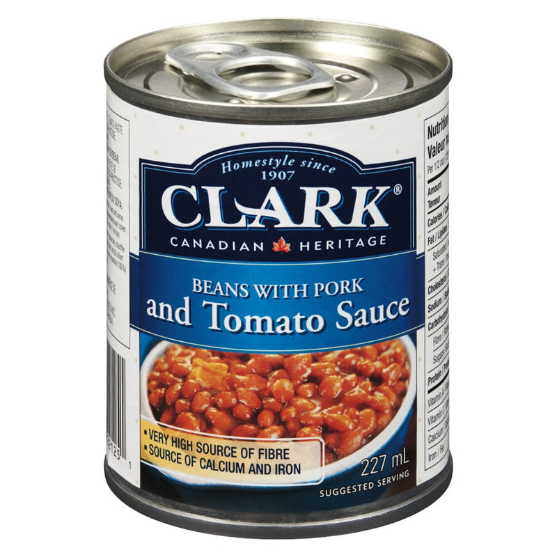CLARK BEANS & PORK IN TOM SCE [227 ml]