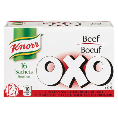 OXO BOUILLON BEEF LESS SALT [72 GM]