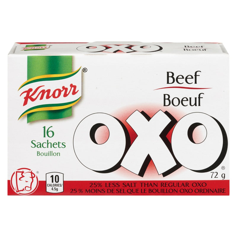 OXO BOUILLON BEEF LESS SALT [72 GM]