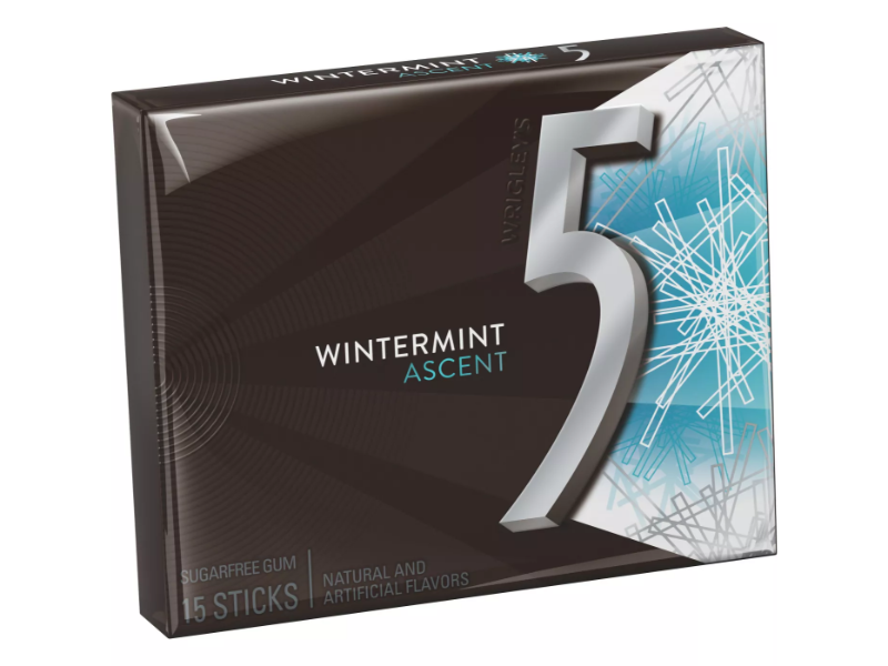 5 ASCENT WINTERMINT GUM [15 PC]